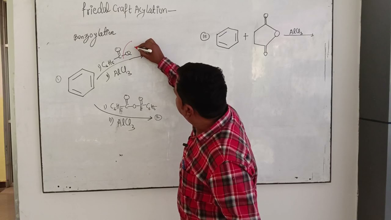 FRIEDAL Craft acylation electrofilic part 7
