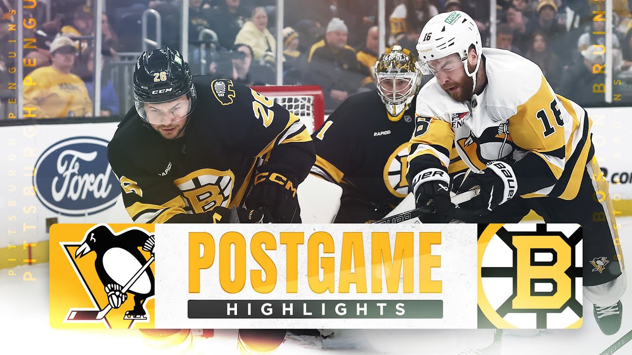 CONDENSED GAME: Boston Bruins vs. Pittsburgh Penguins - 3/3/2026