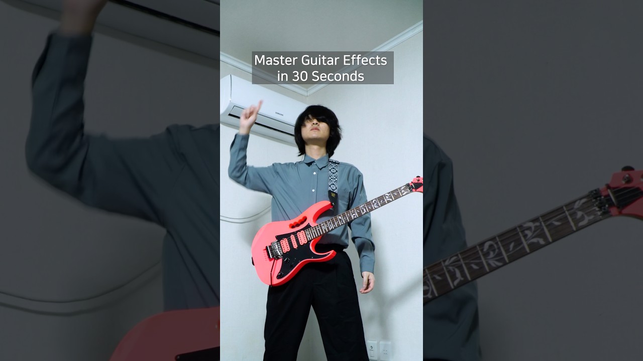 Master guitar effects in 30 seconds