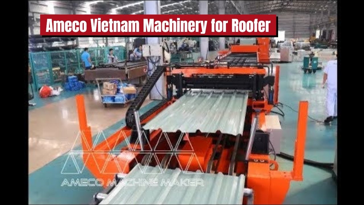 High Speed IBR Roof Roll Forming Machine | Ag / R / PBR Roof Panels | Máy Cán Tôn Tốc Độ Cao (Full)