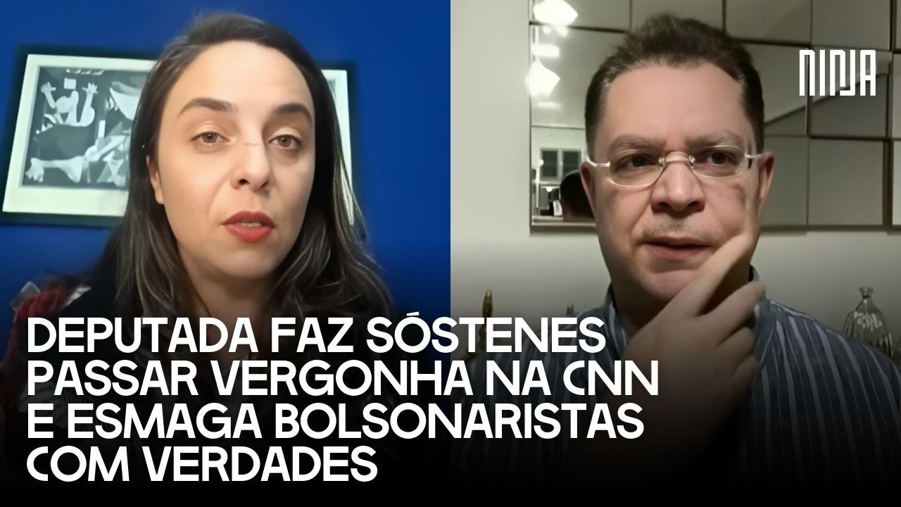 🔥Fernanda Melchionna encara Sóstenes ao vivo na CNN, destrói anistia e o chama de 