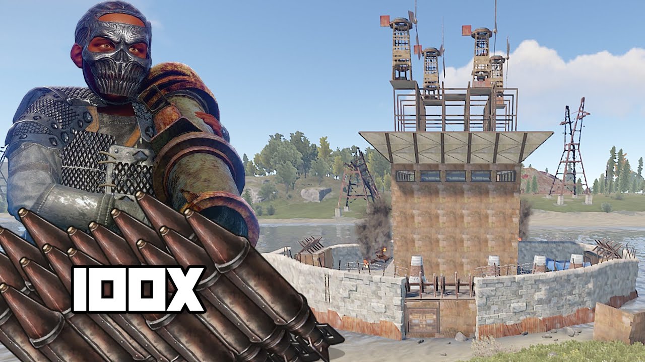 Dev Surlu Baseye Raid - Rust Türkçe