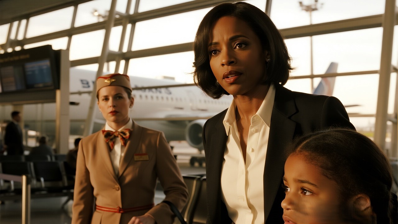 Flight Attendant Tears Up Black Girl’s Ticket—Unaware Her Mother Owns the Entire Airline...