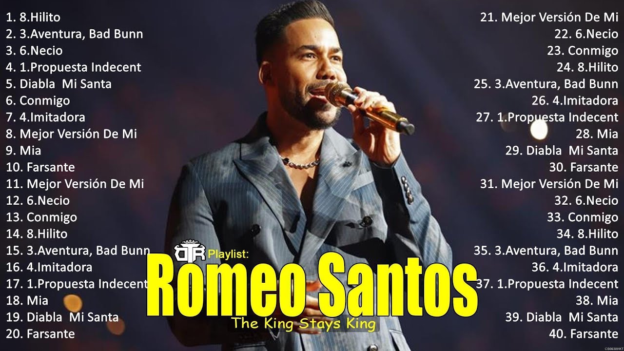 Romeo Santos Y Sus Hits: La Banda Sonora De Tu Vida En Bachata #2377