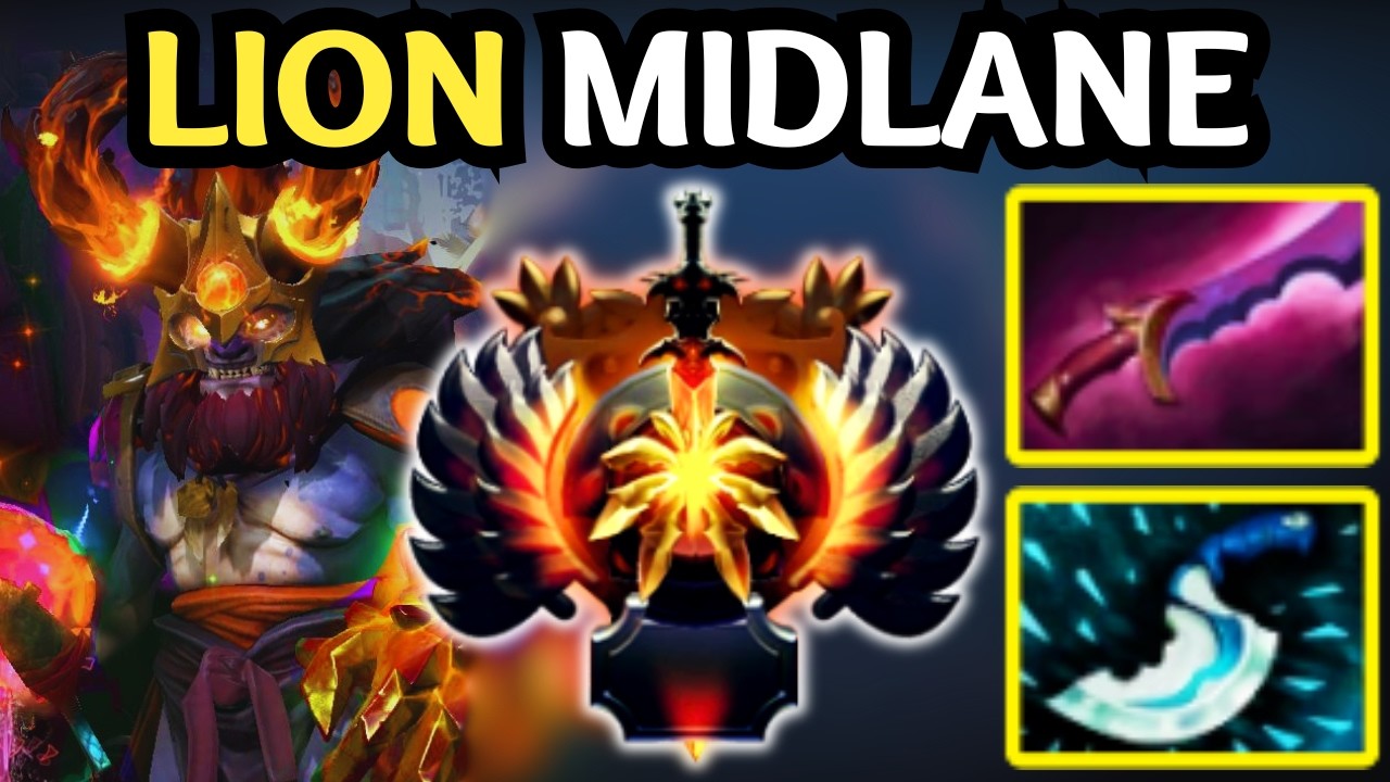 🔥 8000 MMR UNSTOPPABLE LION Mid — High Impact Mid Lane Gameplay | Dota 2 🔥