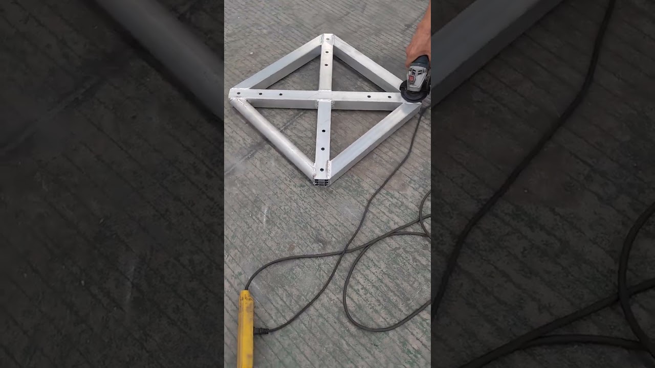 custom aluminum truss base