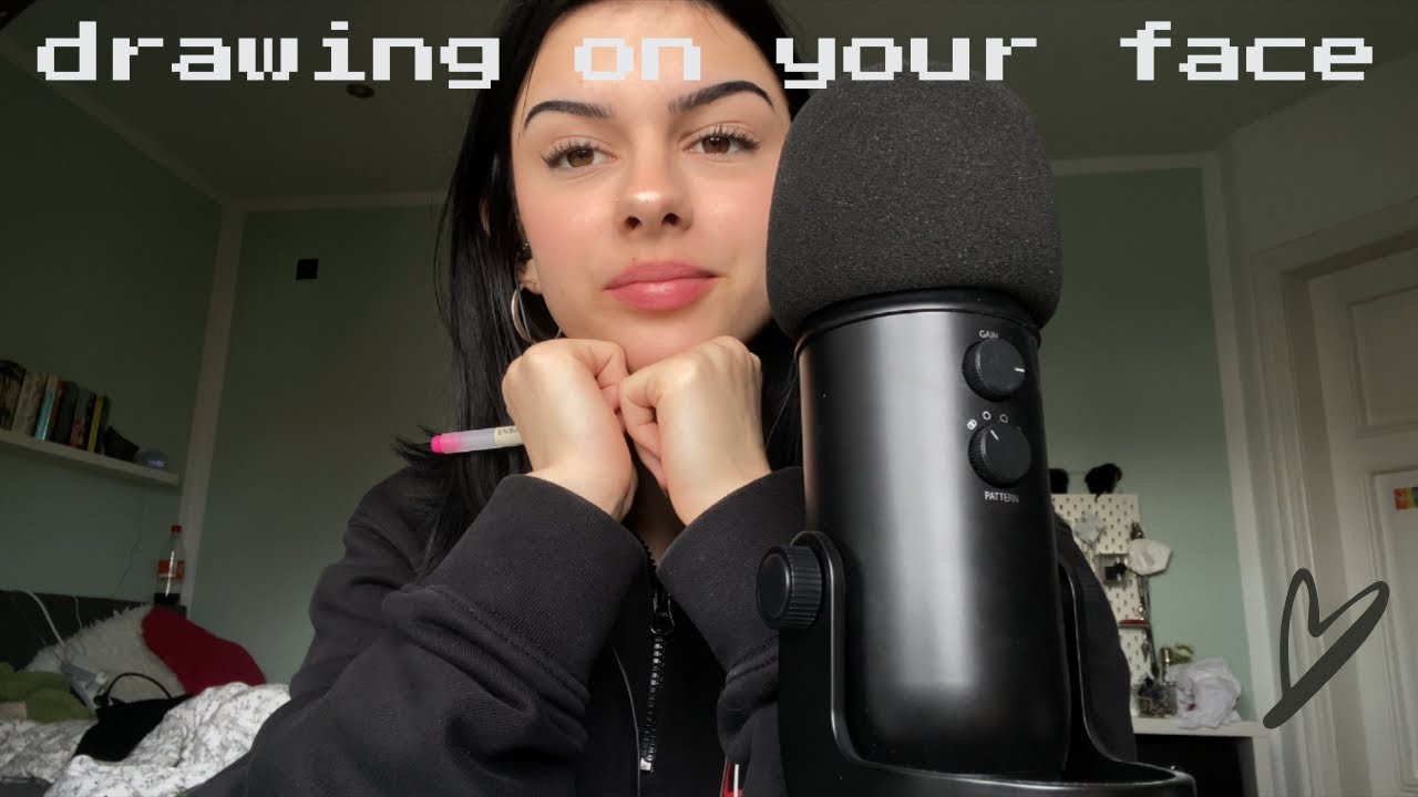 Drawing on your face | ASMR