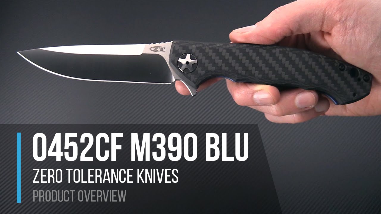 Zero Tolerance Sinkevich 0452CFM390BLU Limited Edition Flipper Overview