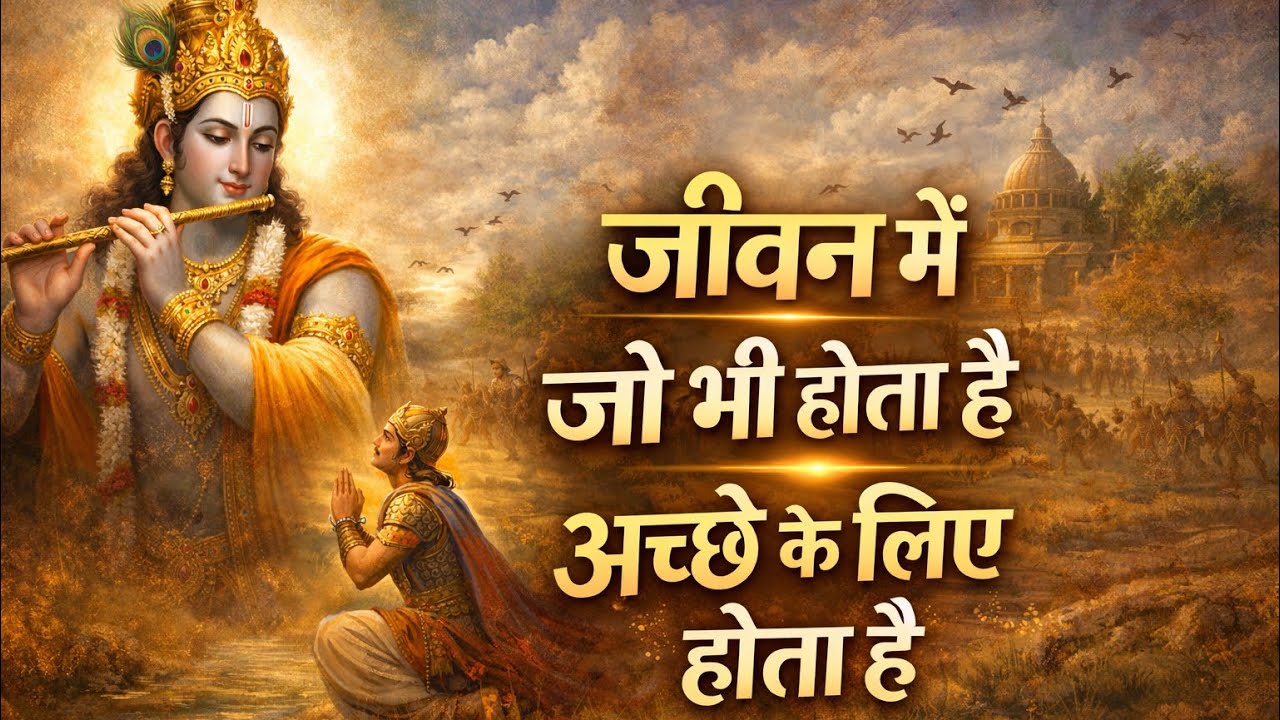 जीवन में जो भी होता है अच्छे के लिए होता है 