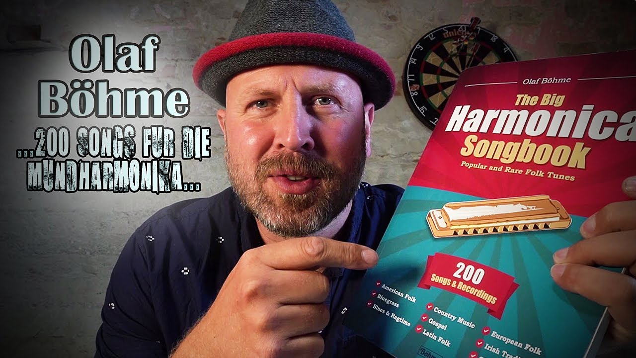 Bluesharp (Mundharmonika) lernen#38 Vorstellung von Olaf Böhme und seinem Großen Harmonica Songbook.