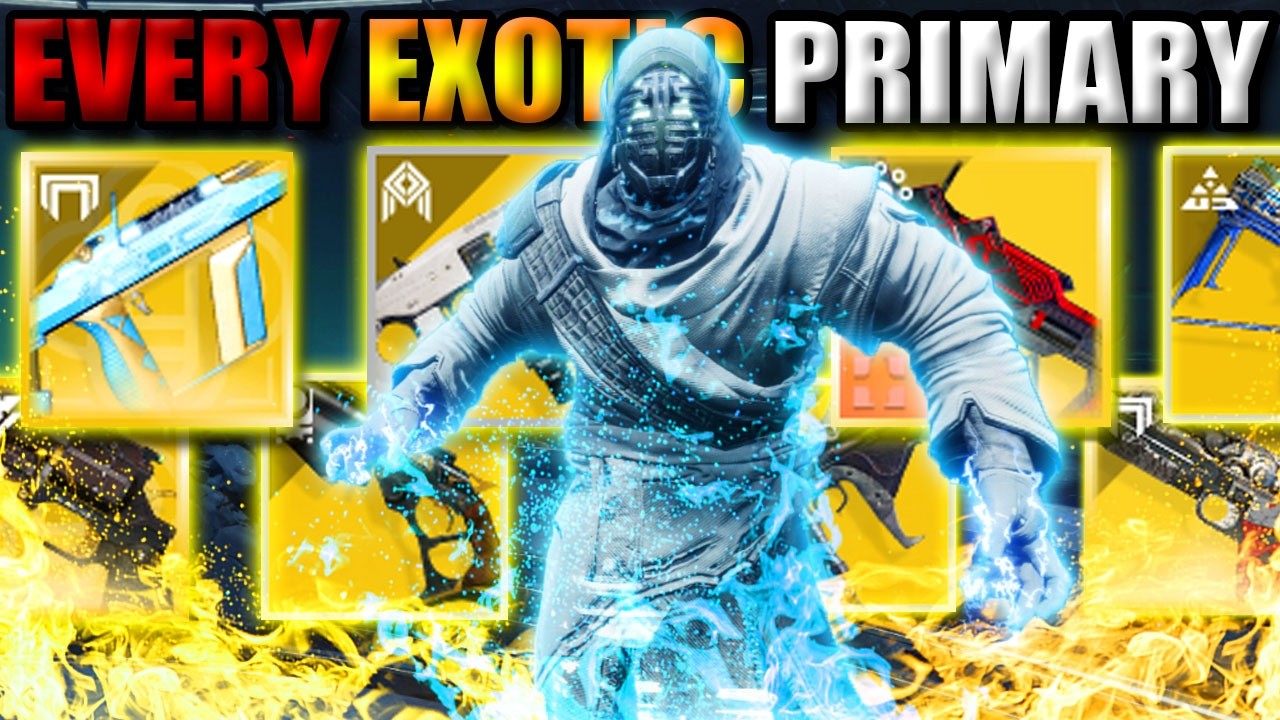 Every Exotic Primary Weapon Vs Dredgen Sere Equilibrium Final Boss!