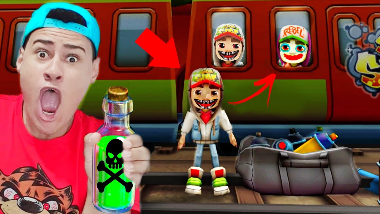 NÃO JOGUE SUBWAY SURFERS AS 3 HORAS DA MANHÃ (Deu ruim!!!)