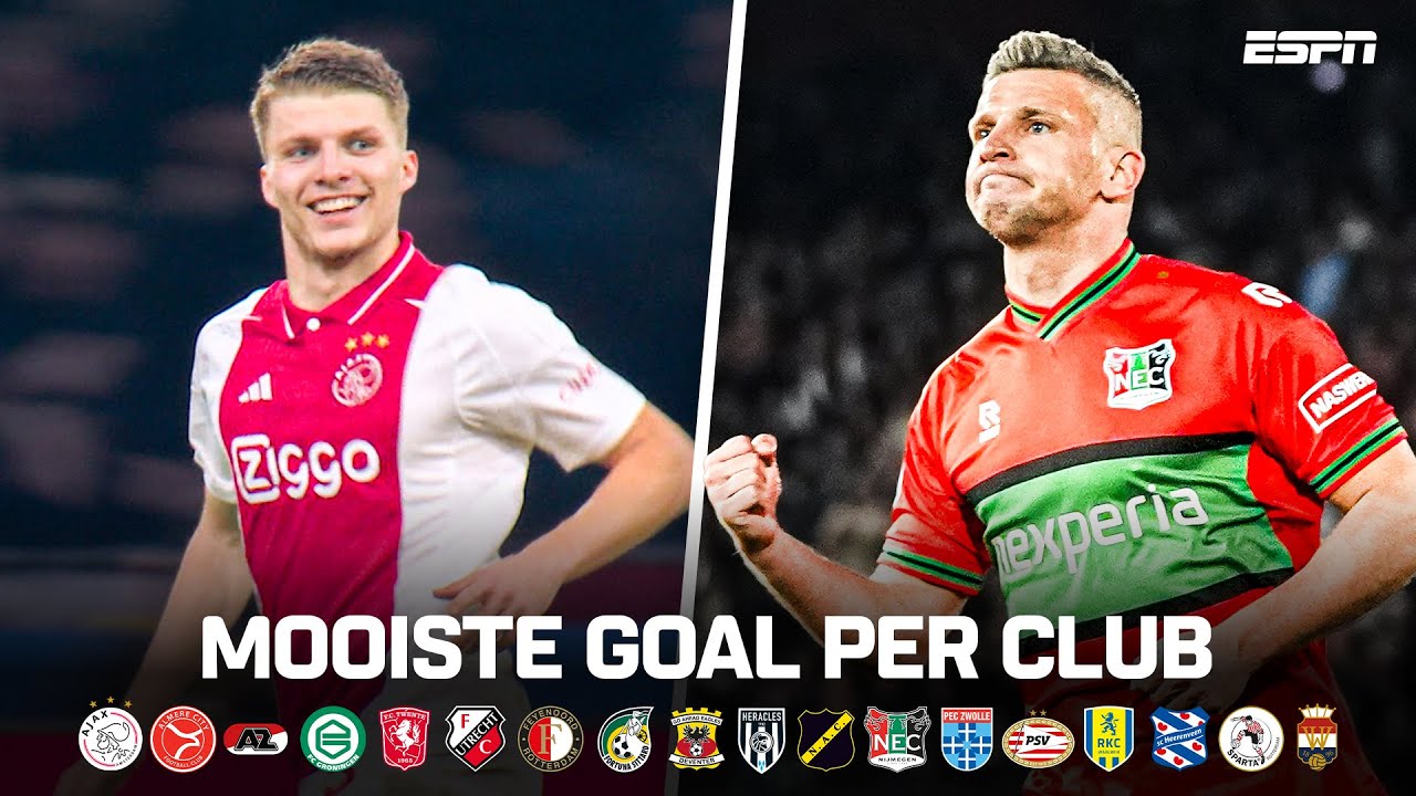 De MOOISTE GOAL per CLUB in de Eredivisie 2024/25 ☄️🤯
