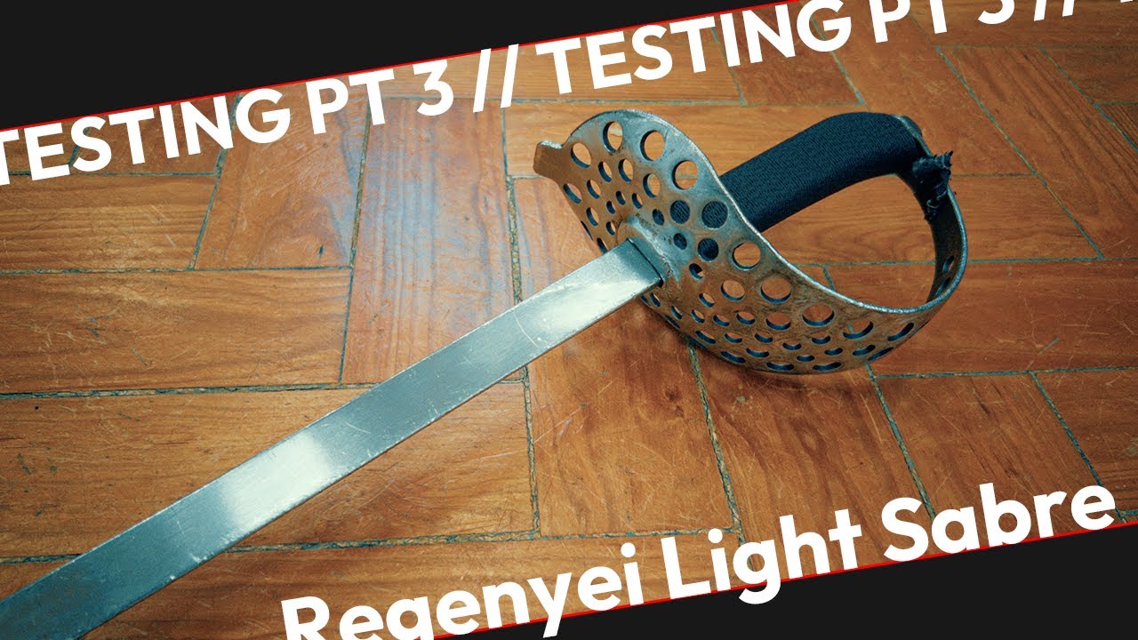 Testing - Regenyei Light Sabre 3/4 - Leo vs Rui