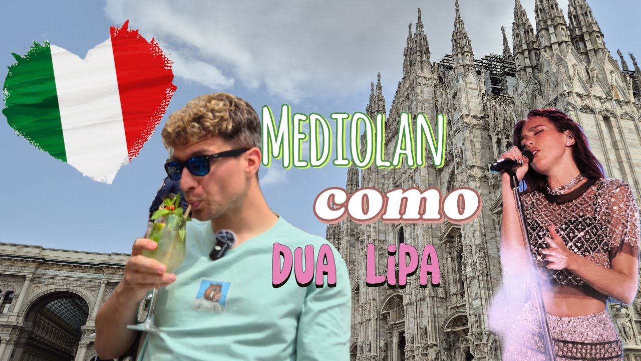 🇮🇹 MEDIOLAN, COMO, DUA LIPA - vlog z Włoch 2025