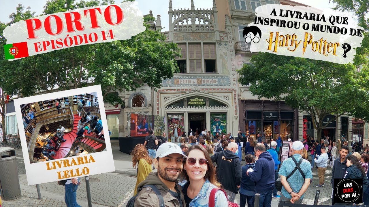 Porto Ep. 14 - É A LIVRARIA DO HARRY POTTER ? + DICAS SOBRE VIDA EM PORTUGAL | Lello