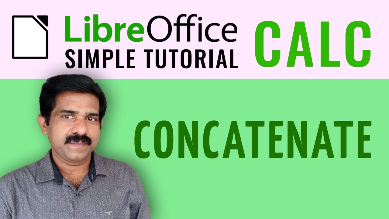 LibreOffice Calc -Concatenate