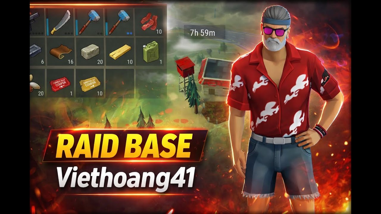Viethoang41 ldoe Raid Base || Last Day on Earth Survival
