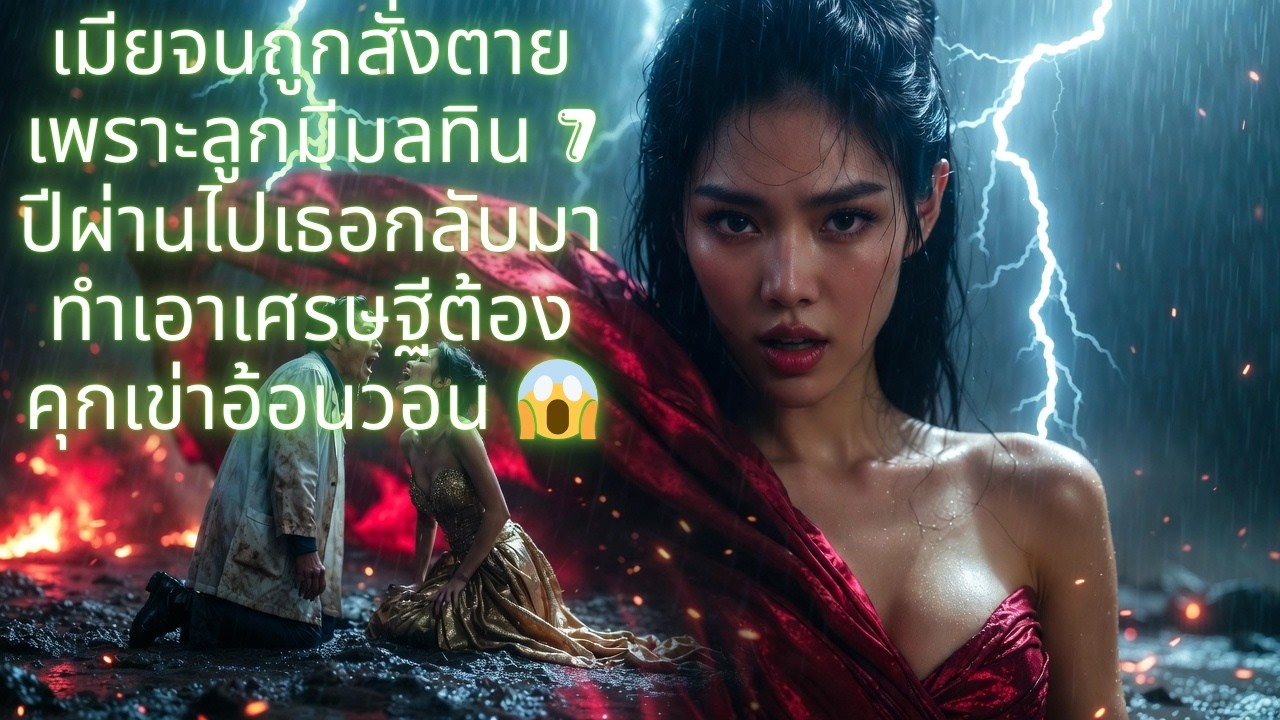 เมียจนถูกสั่งตายเพราะลูกมีมลทิน 7 ปีผ่านไปเธอกลับมาทำเอาเศรษฐีต้องคุกเข่าอ้อนวอน 😱