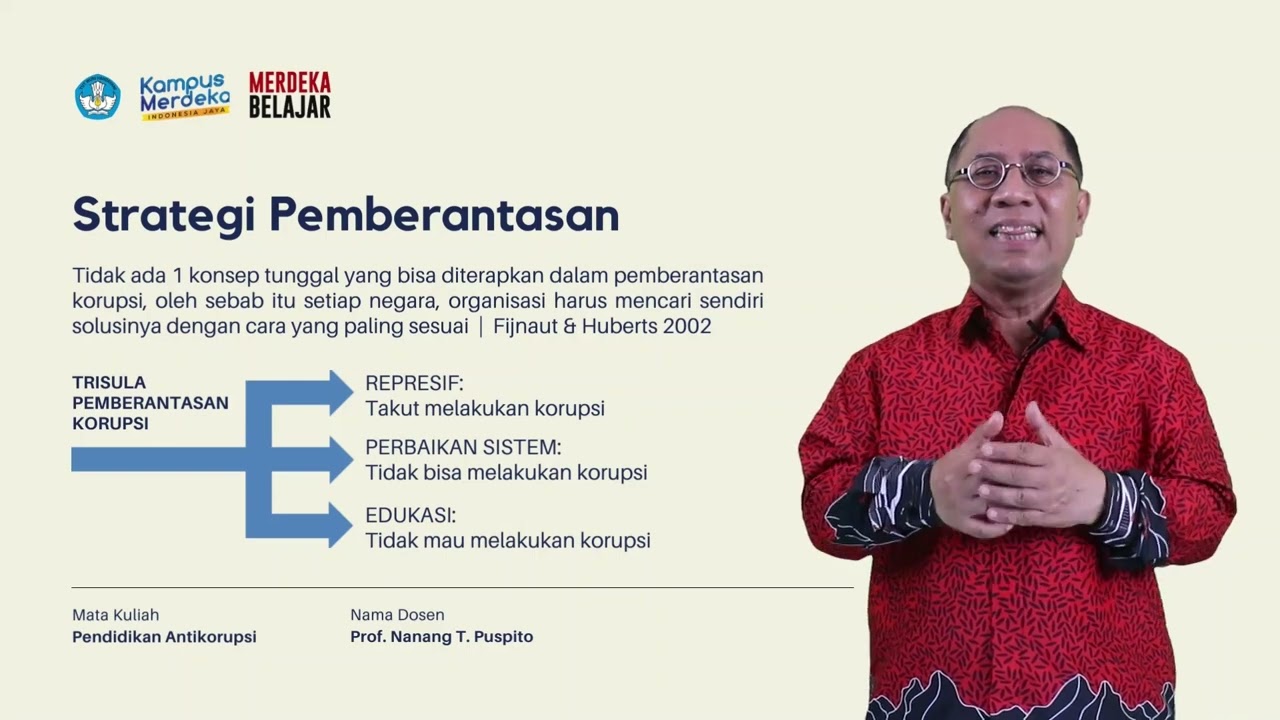 6  Strategi Pemberantasan Korupsi