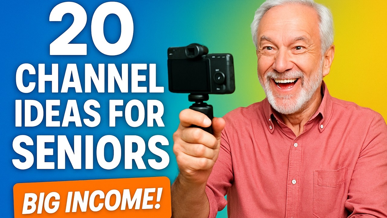 20 Untapped Niches Seniors Are Dominating on YouTube