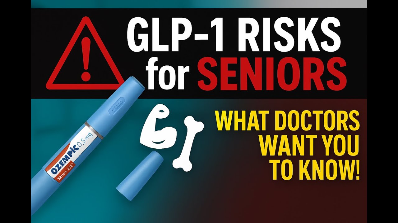 The Dangerous Side of GLP-1 Drugs for Older Adults (And How to Stay Safe)