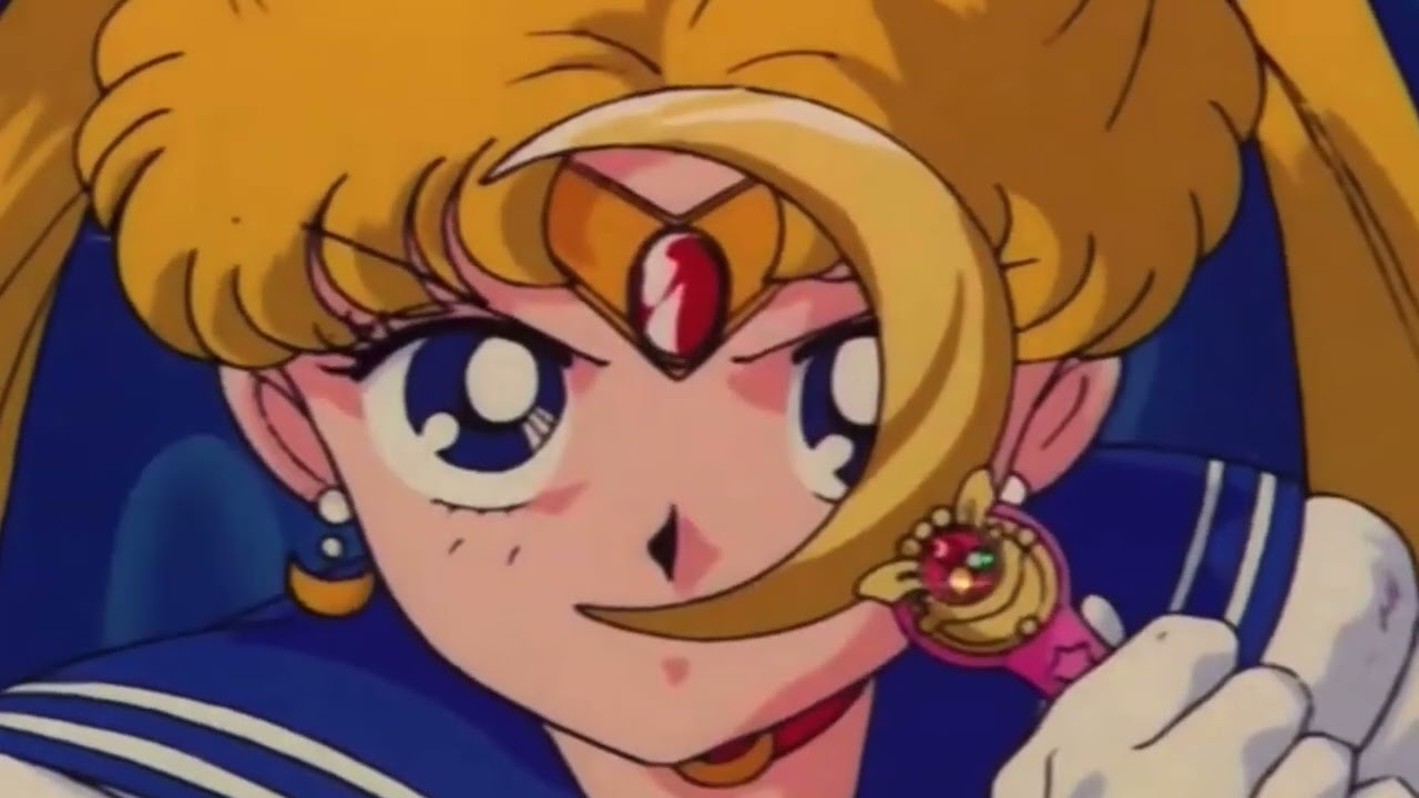 Saban Moon OP (With Original Anime)