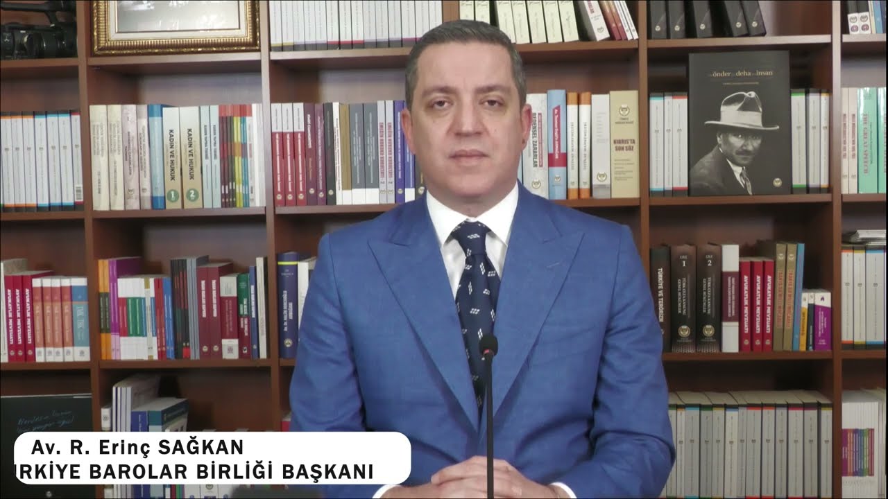 TBB Başkanı Av. R. Erinç Sağkan’dan Cumhurbaşkanlığı ve Milletvekilliği Adaylarına Çağrı