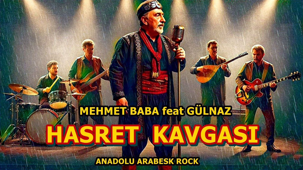 🔥🌟 HASRET KAVGASI  🔥🌟 🅱️🅰️🅱️🅰️MEHMET feat GÜLNAZ   ANATOLİA ROCK