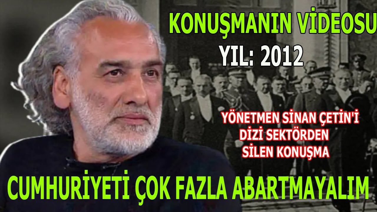 📌Yönetmen Sinan Çetin'in ▶ #29Ekim Cumhuriyet Bayramı, yine şu konuşma geldi aklımıza (2012)❔❗🤐