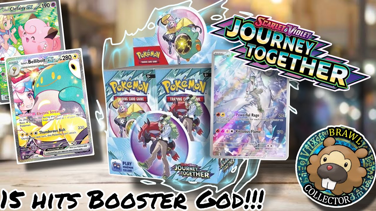 UNBOXING!!! la Booster Box de JOURNEY TOGETHER la Cantidad de Hits es Impresionante
