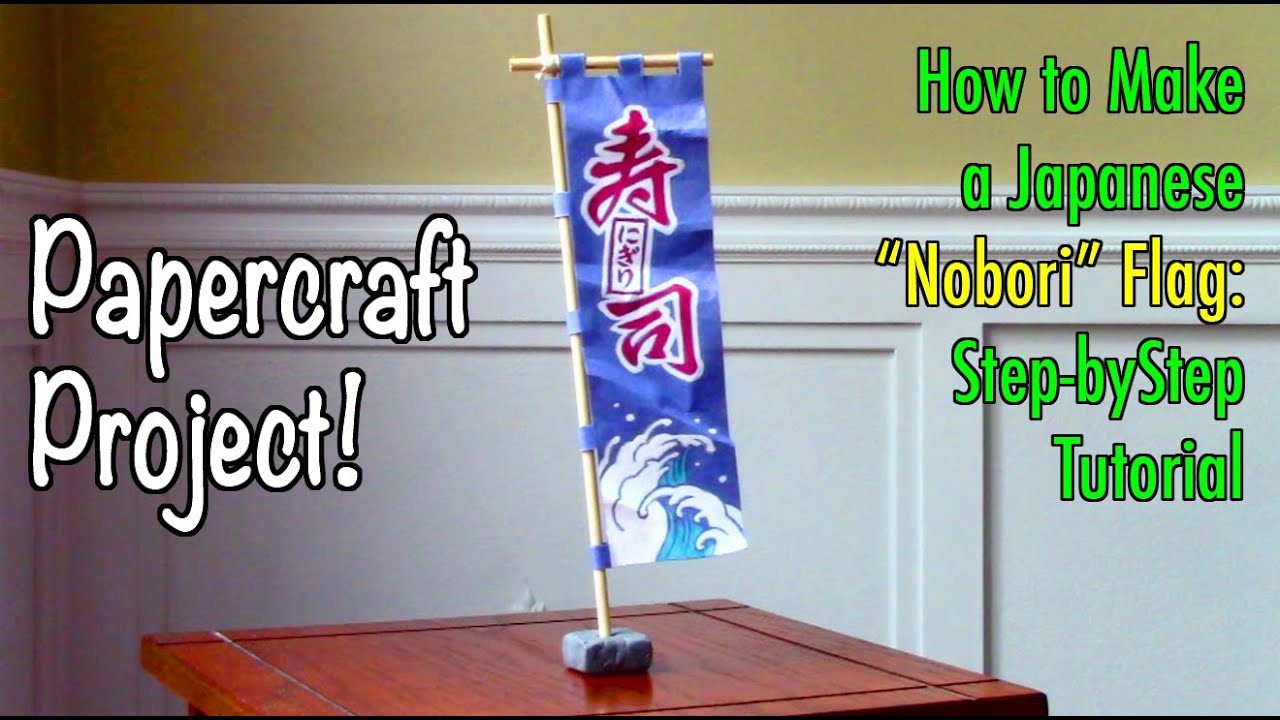 PAPERCRAFT PROJECT! How to Make a Japanese 