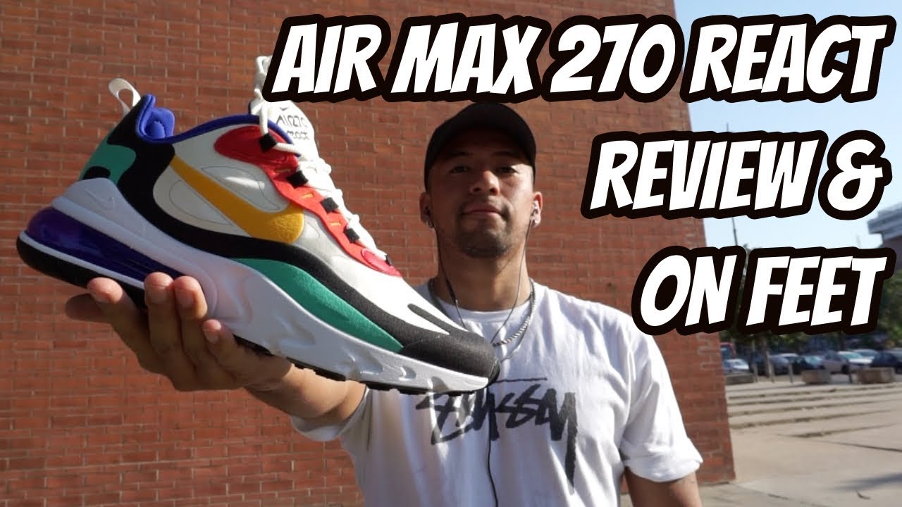 AIRE + REACT🔥NIKE AIR MAX 270 REACT (Review & On Feet)
