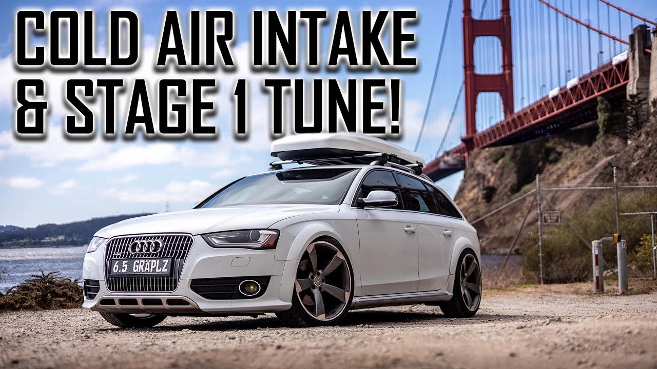 AUDI ALLROAD | IE INTAKE AND STAGE 1 TUNE!