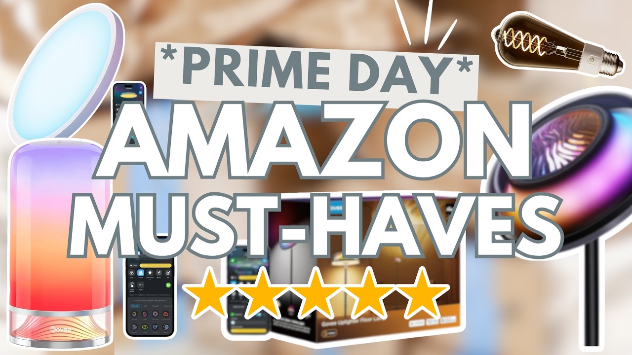 🌟BEST Amazon Prime Day Home Tech Must-Haves #primeday