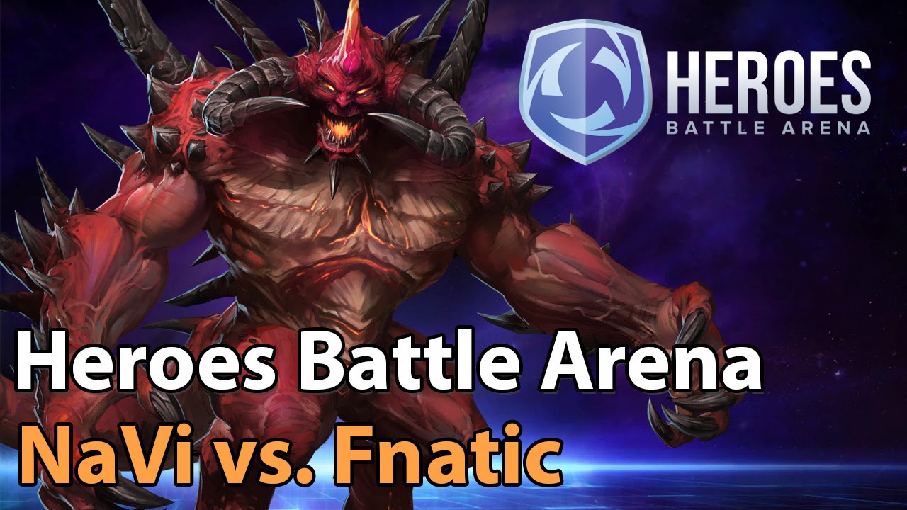 ► Heroes of the Storm Pro Gameplay: NaVi vs. Fnatic - Heroes Battle Arena