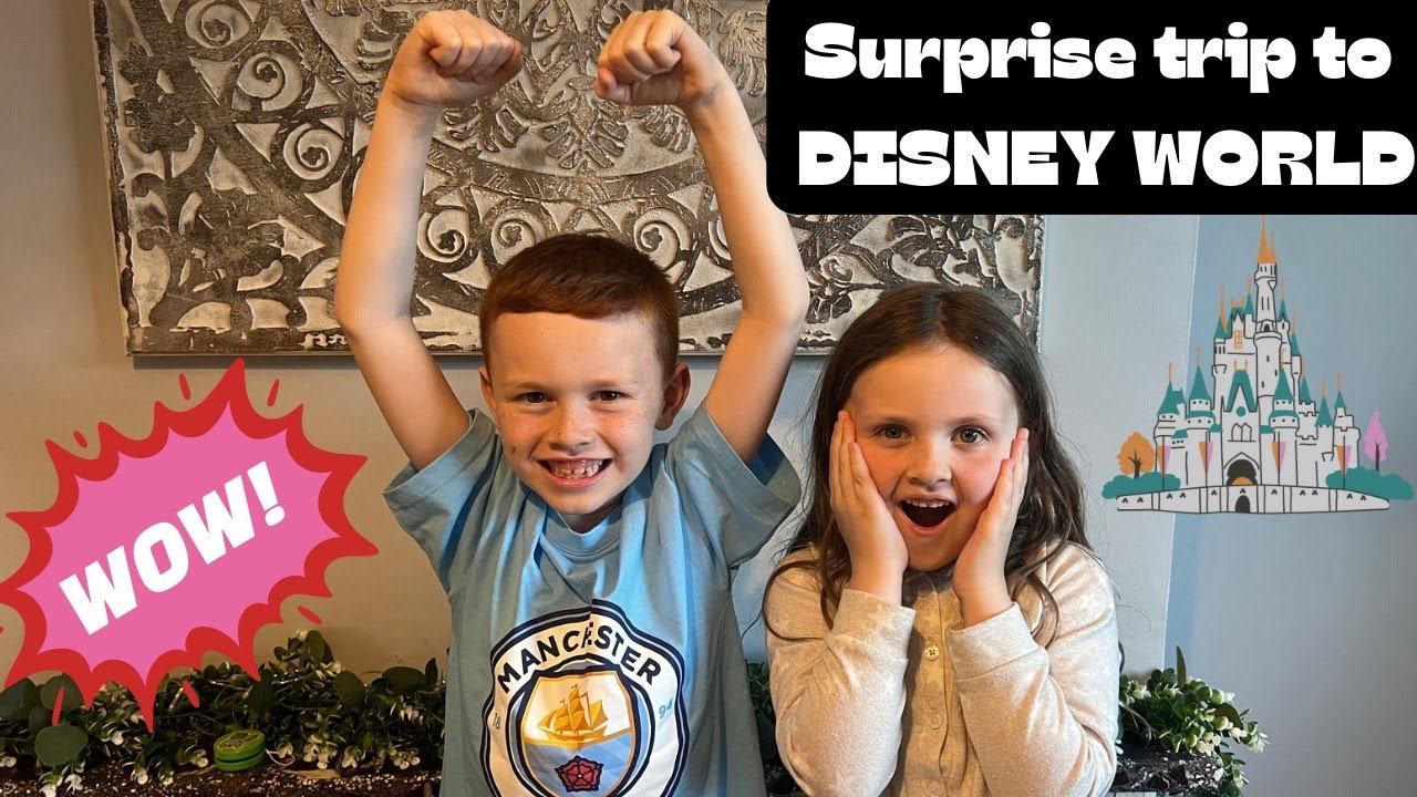 Surprise trip to Disney World Florida!