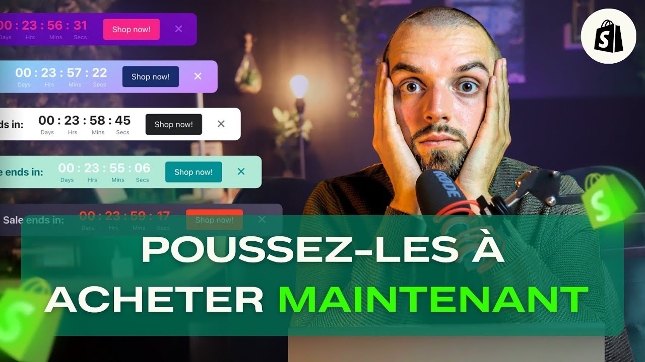CRÉER UN TIMER SUR SHOPIFY (de la bonne manière)