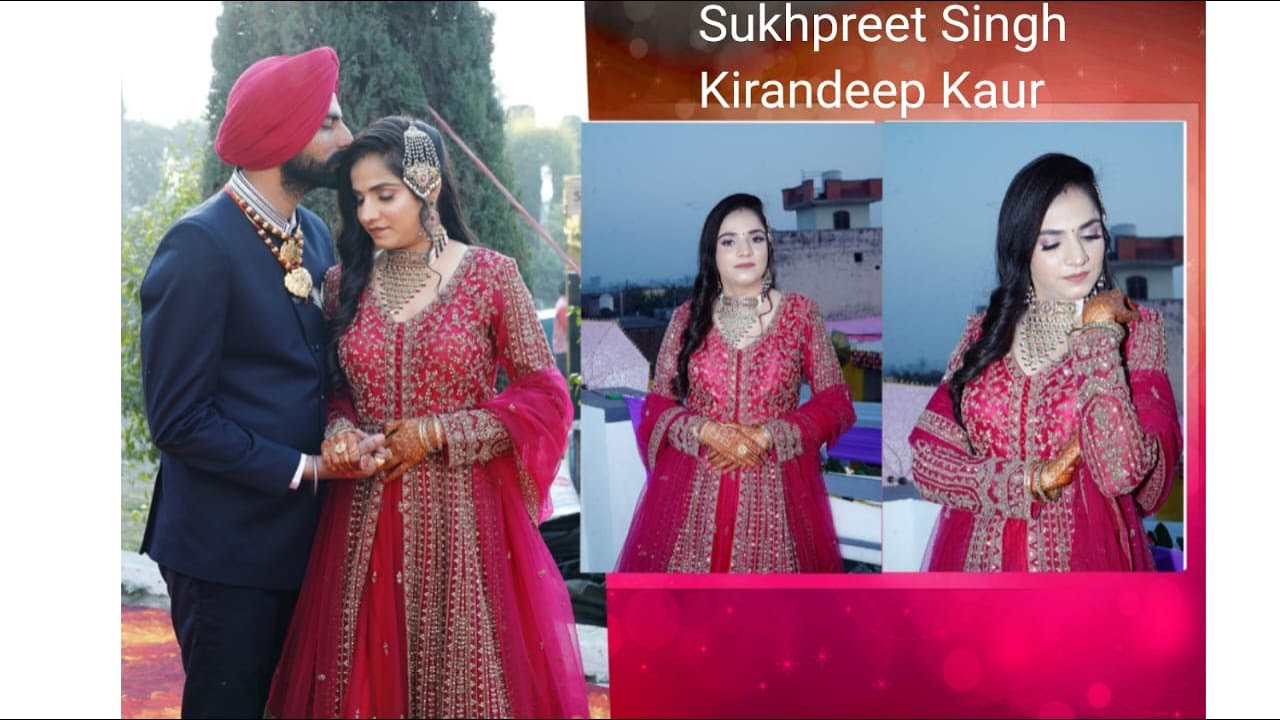 LIVE 🔴 Sukhdeep Singh With Kirandeep kaur wedding ceremony AMAN LIVE TV