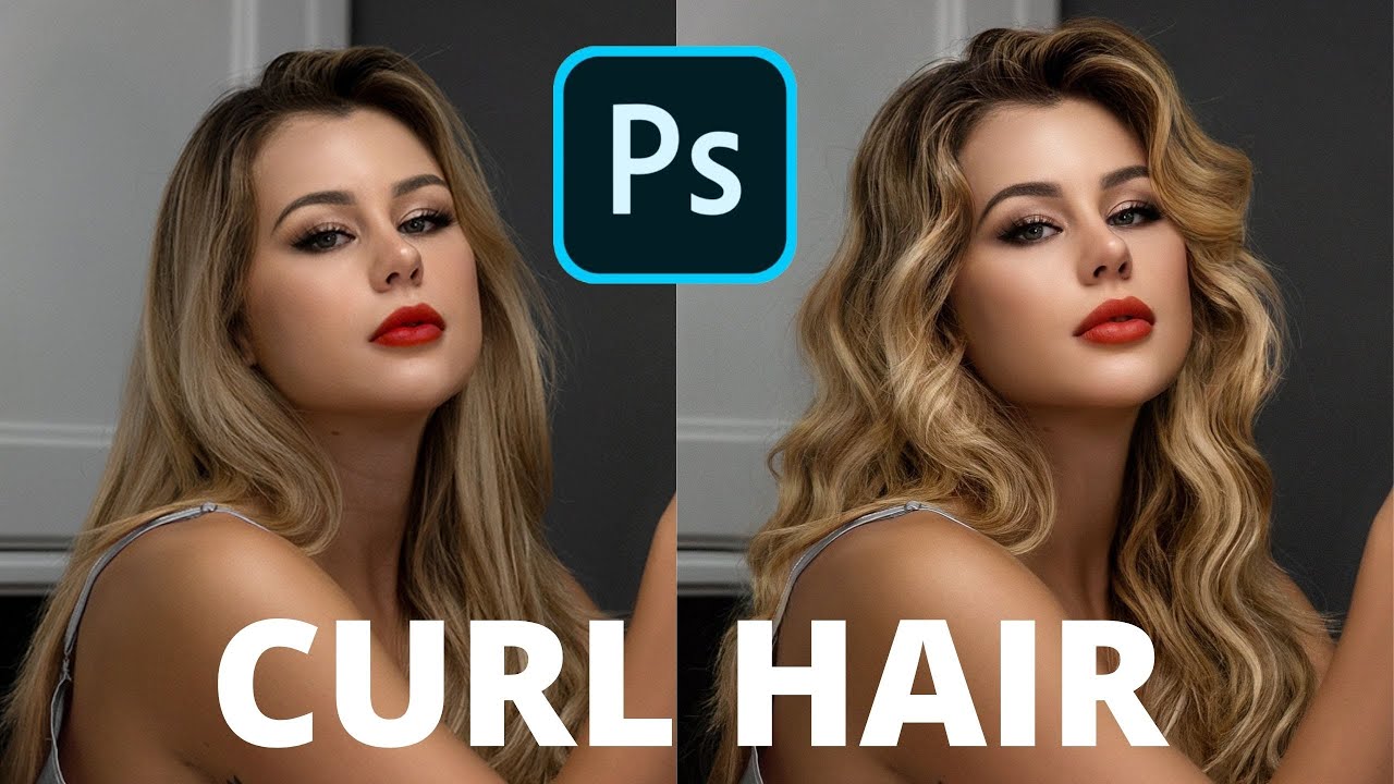 HOW TO CURL HAIR IN PHOTOSHOP 2021