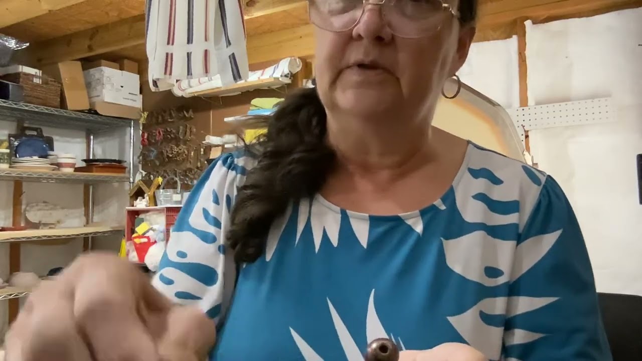 Kiln opening: Giving Plate, bead tree 08/14/25 Dianna’s Mud Shop 