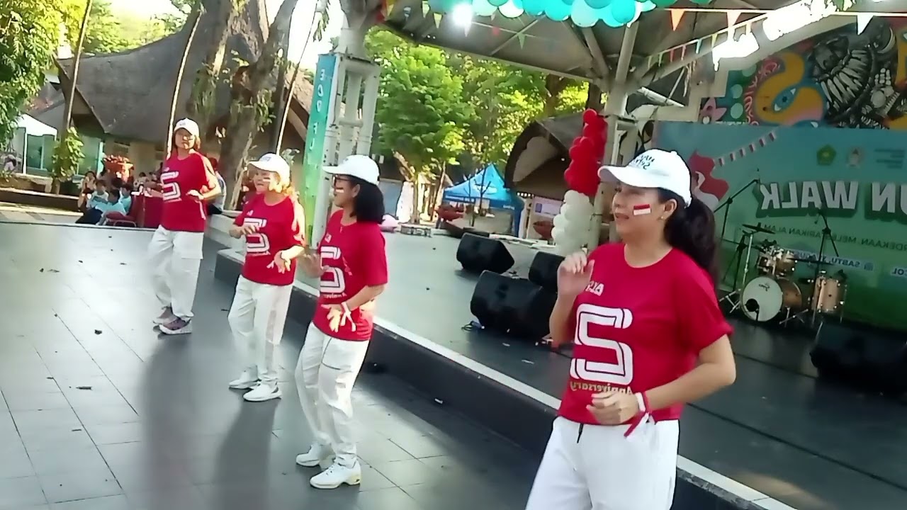GOYANG MAJU MUNDUR KIRI KANAN, SENAM KREASI #danceforfun #easylinedance
