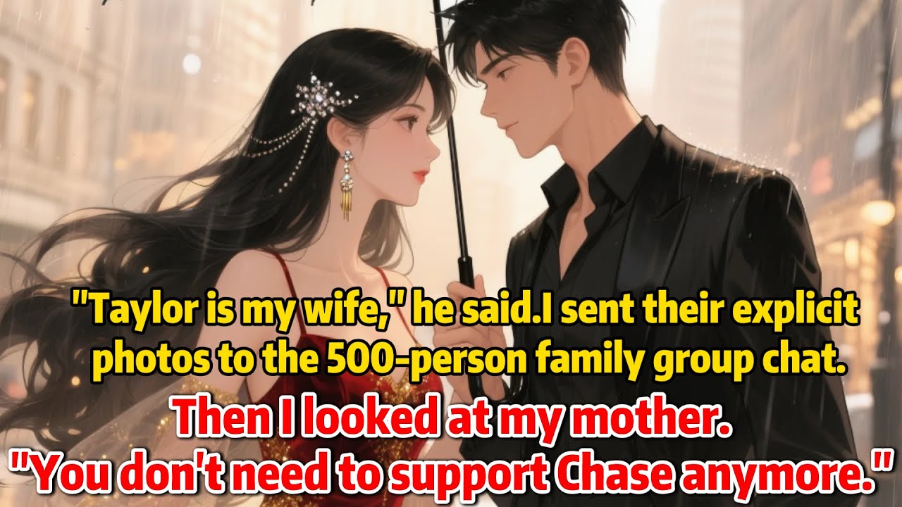 “Taylor is my wife,” he said.I sent their explicit photos to the 500-person family group chat...