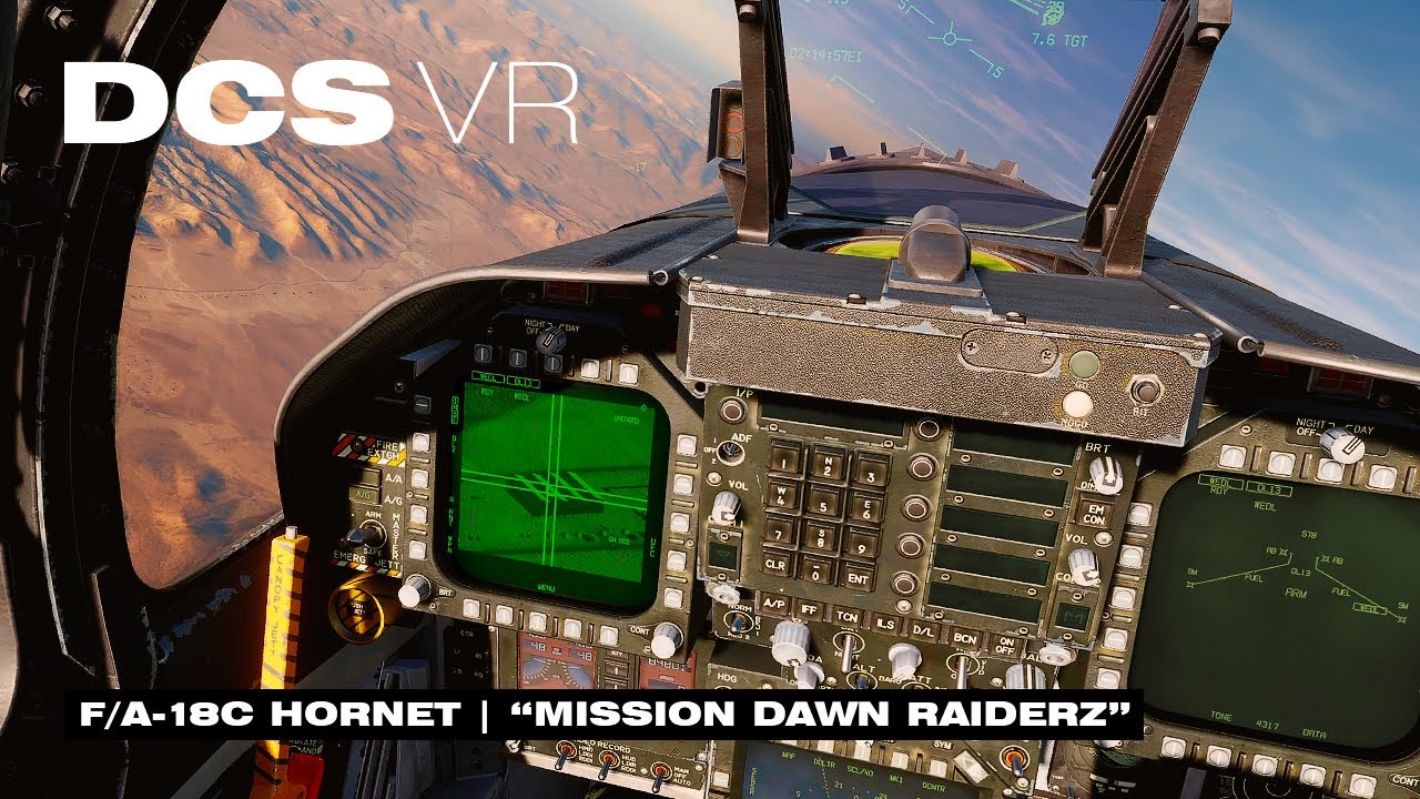 DCS VR 4K F/A-18C Mission 