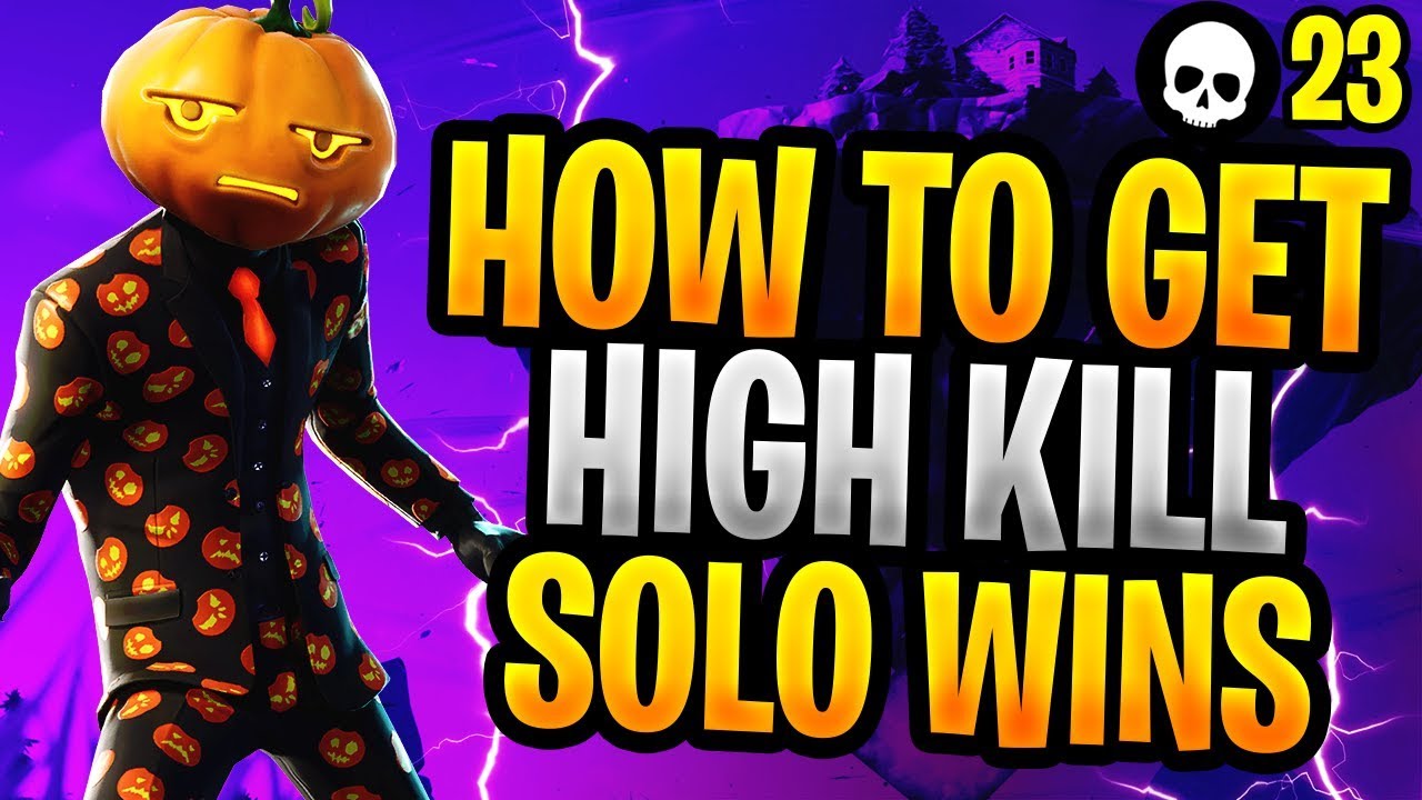 How To Get HIGH KILL Solo WINS In Fortnite! (How To Win Season 6)