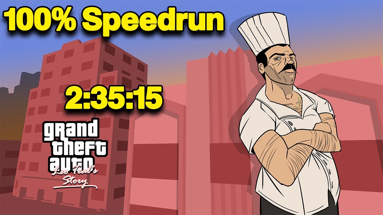 GTA Leo Teal's Story 100% Speedrun in 2:35:12