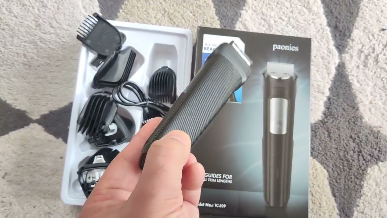 Paonies All in One Beard and Body Hair Trimmer - Full Review | My Experience 🧔♥️