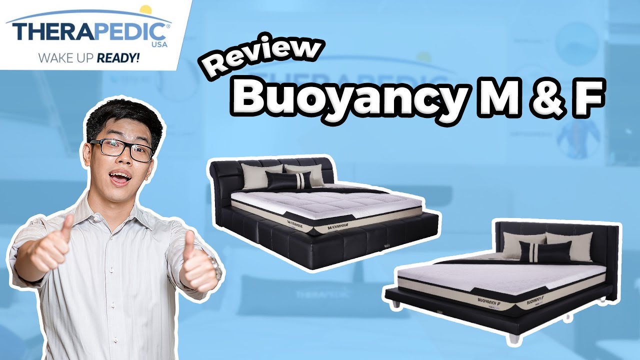 Kasur Latex Import Turun Harga - Review Therapedic Buoyancy M & F #WakeUpReadyTherapedic