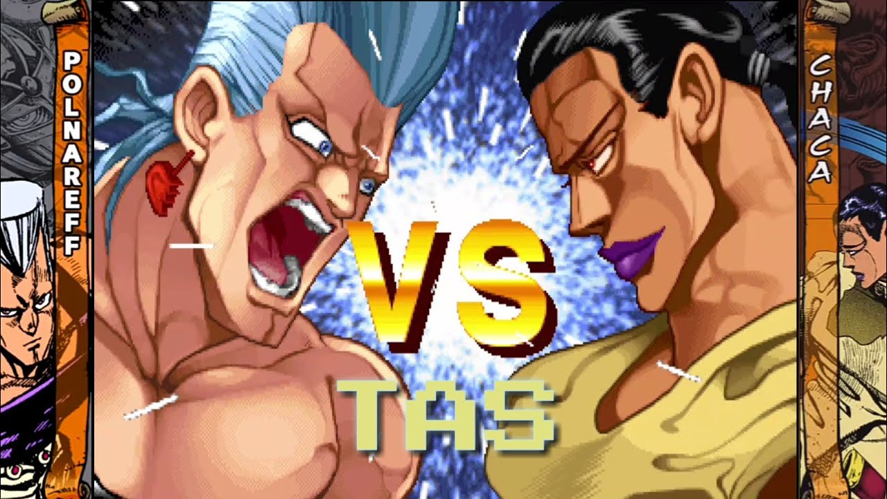 [TAS] Polnareff vs Chaka | Jojo's Bizarre Adventure : Heritage for the Future
