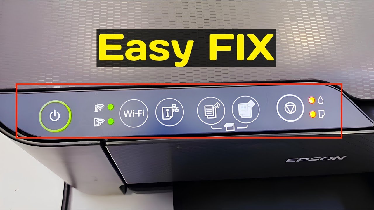 Epson L3251 Red Light Blinking | Ink Pad Full Error FIX | WIC Reset Tool Tutorial